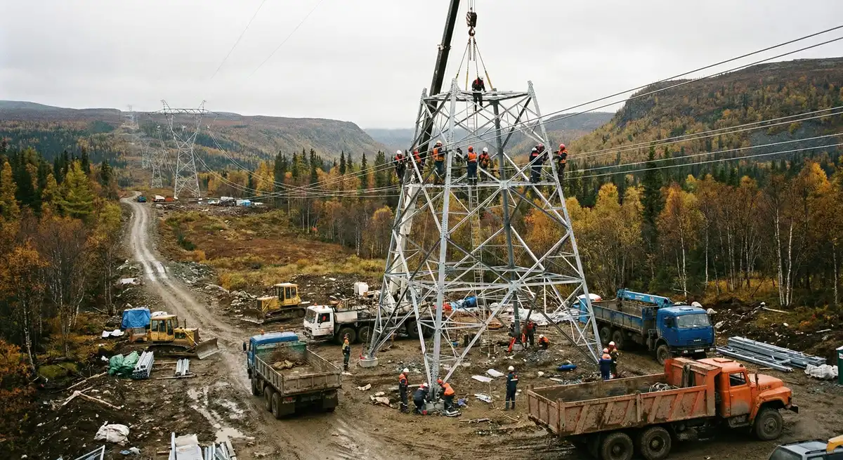 Строительство ЛЭП в России 2026