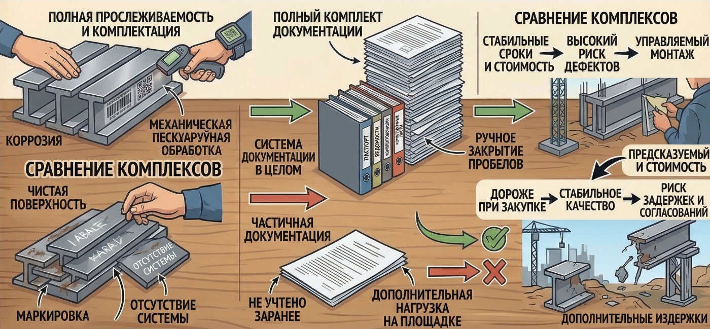 Документация, маркировка, комплектность